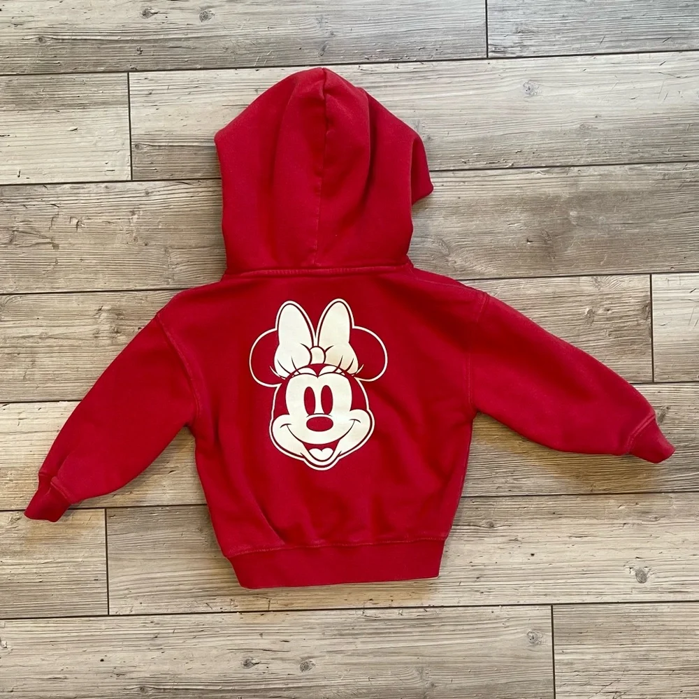 Gap | Disney VintageSoft Minnie Mouse Hoodie | Size: 3T